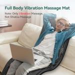 Snailax Heated Vibrating Massage Mat for Full Body