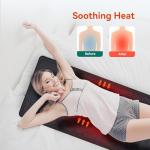 Snailax Heated Vibrating Massage Mat for Full Body