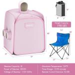 Giantex Portable Steam Sauna with Remote Control