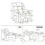 MCombo Zero Gravity Recliner with Massage and Heat