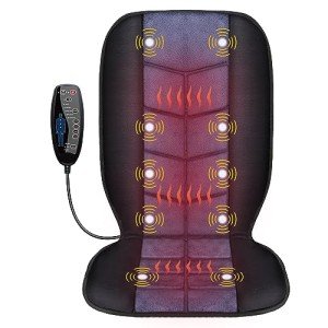 CILI Heated Massage Chair Pad with Vibration Motors