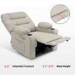 MCombo Zero Gravity Recliner with Massage and Heat