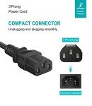 Universal 6-Foot Power Cord for Fitness Equipment