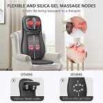 Heated Shiatsu Neck & Back Massager Pad