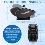MEROUS 4D Zero Gravity Massage Chair with Heat