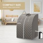 Giantex Portable Steam Sauna with Adjustable Features