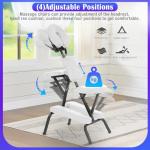Portable Adjustable Massage Chair with Carry Bag