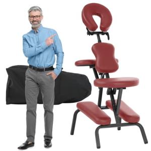 Portable Foam Massage Therapy Chair with Face Cradle