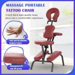 Portable Foam Massage Therapy Chair with Face Cradle