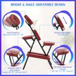 Portable Foam Massage Therapy Chair with Face Cradle