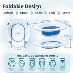 Collapsible Sitz Bath Kit for Comfort and Care