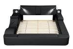 Luxury Massage Bed Frame with Lights and USB