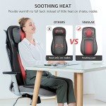 Heated Shiatsu Neck & Back Massager Pad