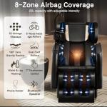 Luxury Full-Body Shiatsu Massage Chair with Bluetooth