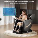 Luxury Full-Body Shiatsu Massage Chair with Bluetooth