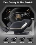 EASPEARL R8089 Pro 4D Zero Gravity Massage Chair