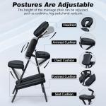 Full Body Portable Massage Chair with Carrying Case