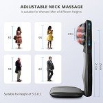 Heated Shiatsu Neck & Back Massager Pad