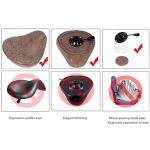 Kaleurrier Ergonomic Rolling Saddle Stool Chair