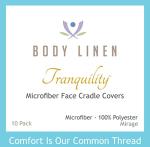 10 Pack Soft Microfiber Massage Face Rest Covers