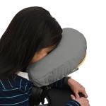 Body Linen 10 Pack Tranquility Microfiber Massage Face Rest Covers for Tables and Chairs - Durable, Lightweight and Extra Soft - Gray