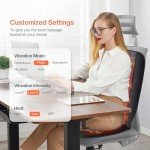 CILI Heated Massage Chair Pad with Vibration Motors