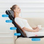 Heated Shiatsu Neck & Back Massager Pad