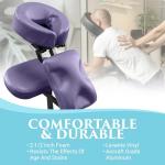 NRG Grasshopper Portable Massage Chair - Adjustable & Lightweight