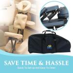 NRG Grasshopper Portable Massage Chair - Adjustable & Lightweight
