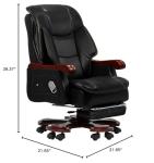 Kinnls Jones Luxury Executive Massage Office Chair