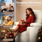 YONISEE Living Room Furniture Set, Loveseat Recliner and 2PC Massage Recliner Chair, Luxury Reclining Sofa 3PC Set for Living Room (2+1+1, Beige)