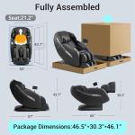 MYNTA Full Body Shiatsu Massage Chair Recliner