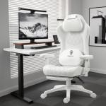 Dowinx Heated Massage Gaming Chair with Footrest