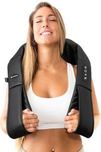 InvoSpa Shiatsu Neck and Back Massager with Heat