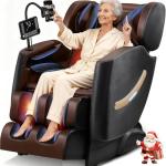 Luxury Full Body Shiatsu Massage Chair - Brown