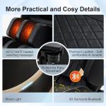 Luxury Full Body Shiatsu Massage Chair - Brown