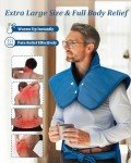 Neck and Shoulder Heating Pad with Adjustable Settings