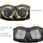 InvoSpa Shiatsu Neck and Back Massager with Heat