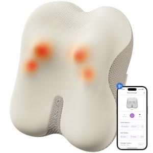 Arboleaf Shiatsu Back Massager with Heat and Bluetooth