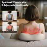 Arboleaf Shiatsu Back Massager with Heat and Bluetooth
