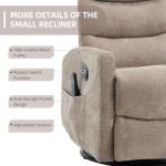 PELUMY Compact Heat & Vibration Recliner Chair