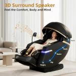 SOMANOVA 2026 New Smart Massage Chair - Zero Gravity Full Body Massage Sofa/Recliner - Smart Body Scanning - Directional Massage, Foot Roller, Calf Stretching, Airbag, Home Theater Sofa