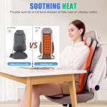 Shiatsu Massage Chair Pad with Heat & Vibration