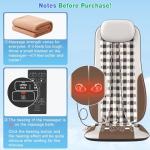 Shiatsu Massage Chair Pad with Heat & Vibration