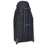 MASTER HEALTH PRODUCT Professional Lightweight Portable Massage Chair-Folding Foldable Aluminum Adjustable Tattoo Chair with Wheeled Carrying Case, Aluminum (Pro Chair)