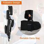 Massage Chair Portable, 4 Inches Thickness Sponge Tattoo Chair, Small Traveling Tattoo Chair, Portable Pregnancy Massage, Portable Massage Chair Tattoo Spa Free Carry Case for Tattoo/Beauty Salon/SPA