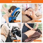 Massage Chair Portable, 4 Inches Thickness Sponge Tattoo Chair, Small Traveling Tattoo Chair, Portable Pregnancy Massage, Portable Massage Chair Tattoo Spa Free Carry Case for Tattoo/Beauty Salon/SPA