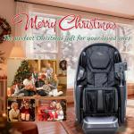 Alfine A688 Heaven Duet Massage Chair-4D & 3D Dual-Mechanism Zero Gravity Recliner with Yoga Stretch and Electric Automatic Footrest Extension-Full Body Relaxation, 20 Modes, AI Voice Control (Black)