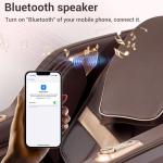 MYNTA 2025 Brown Full Body Shiatsu Massage Chair