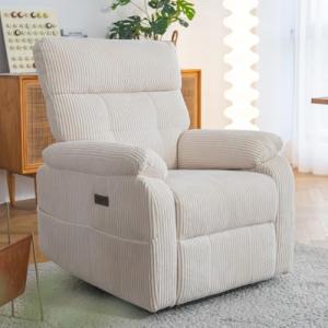 Heated Massage Recliner Chair with Cup Holder